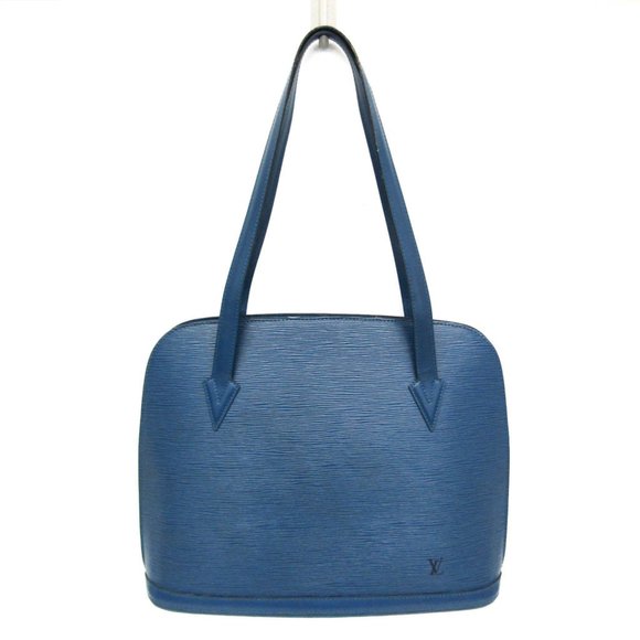 Louis Vuitton Epi Lussac M52285 Women's Shoulder Bag Toledo Blue - Picture 1 of 10